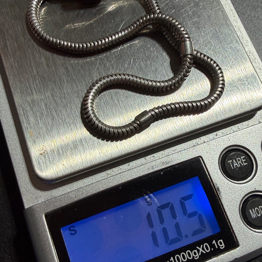 Persona Sterling Silver Snake Chain Bracelet 8"  (2) - Picture 4 of 6